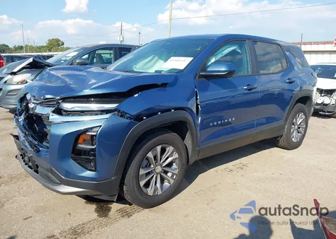 2025 Chevrolet Equinox Fwd Lt из США, поврежденный, VIN 3GNAXHEG5SL259620